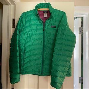Green Patagonia Puffer Jacket